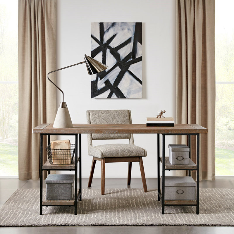Bureau, H 30 po x l 60 po x P 28 po incorrect, Gris incorrect