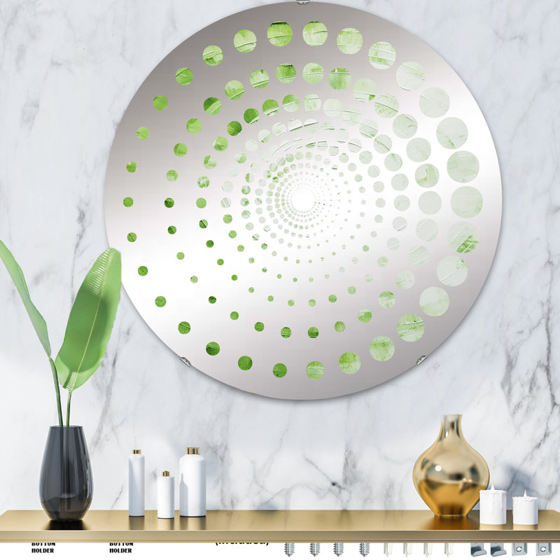 Carlaysia Circle Mirror, 31.4" x 31.4"