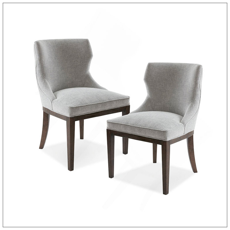 Ensemble de 2 chaises d'appoint Hutton