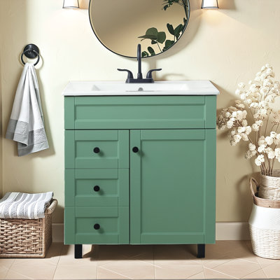 Meuble-lavabo moderne 36 "avec lavabo vasque