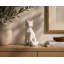 Modern-White-Geometric-Fox-Statue