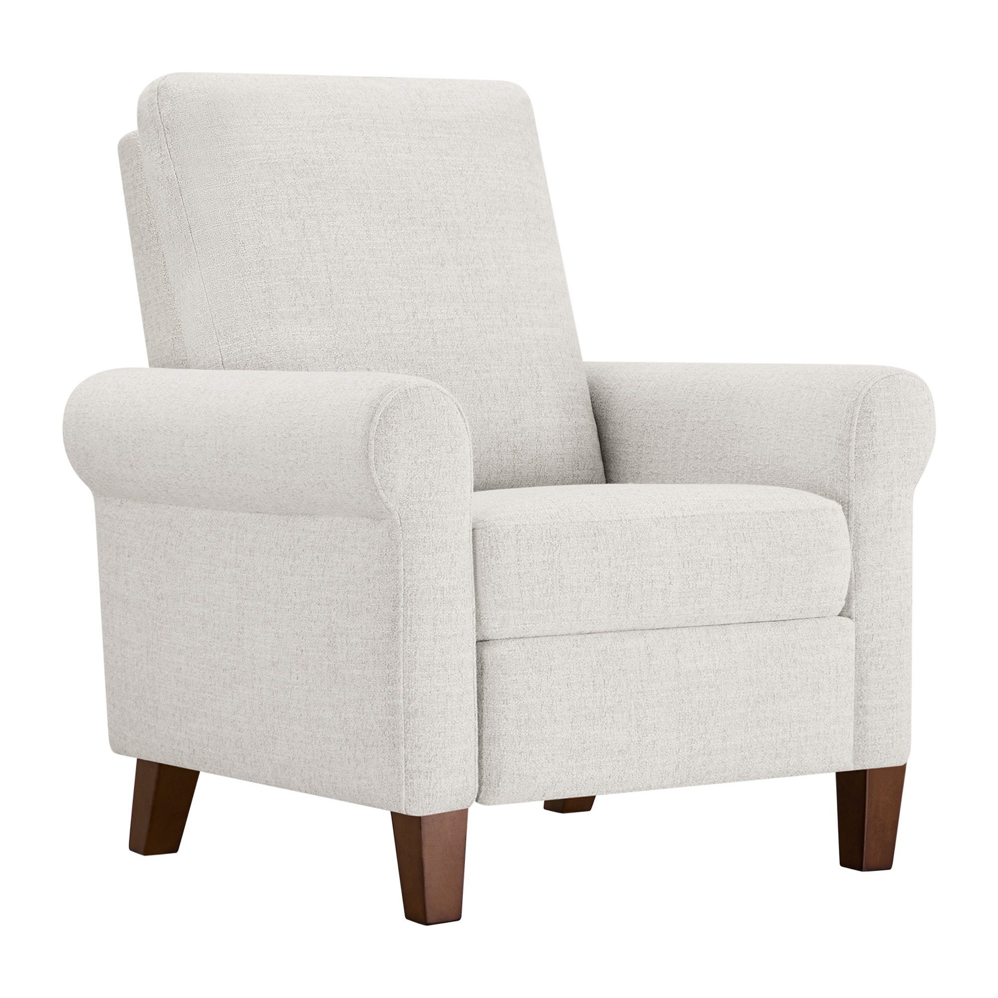 Eleanora Upholstered Recliner , Nathan Wheat