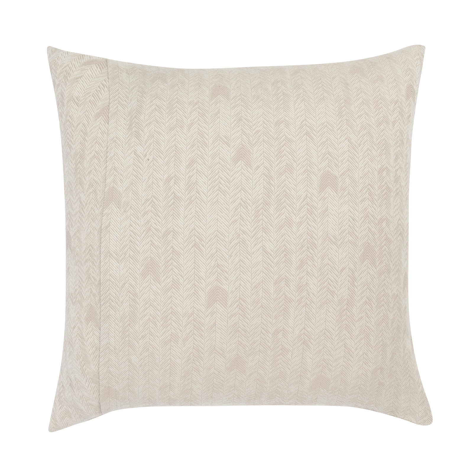 Verbier Cotton Blend Sham, Euro, Beige