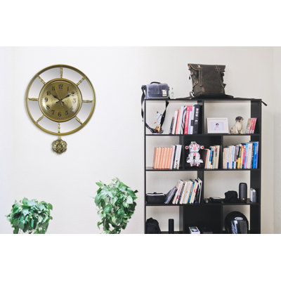 Resin Pendulum Wall Clock