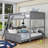 Jakavious Kids Bunk Bed with Drawers-526556479-526556478