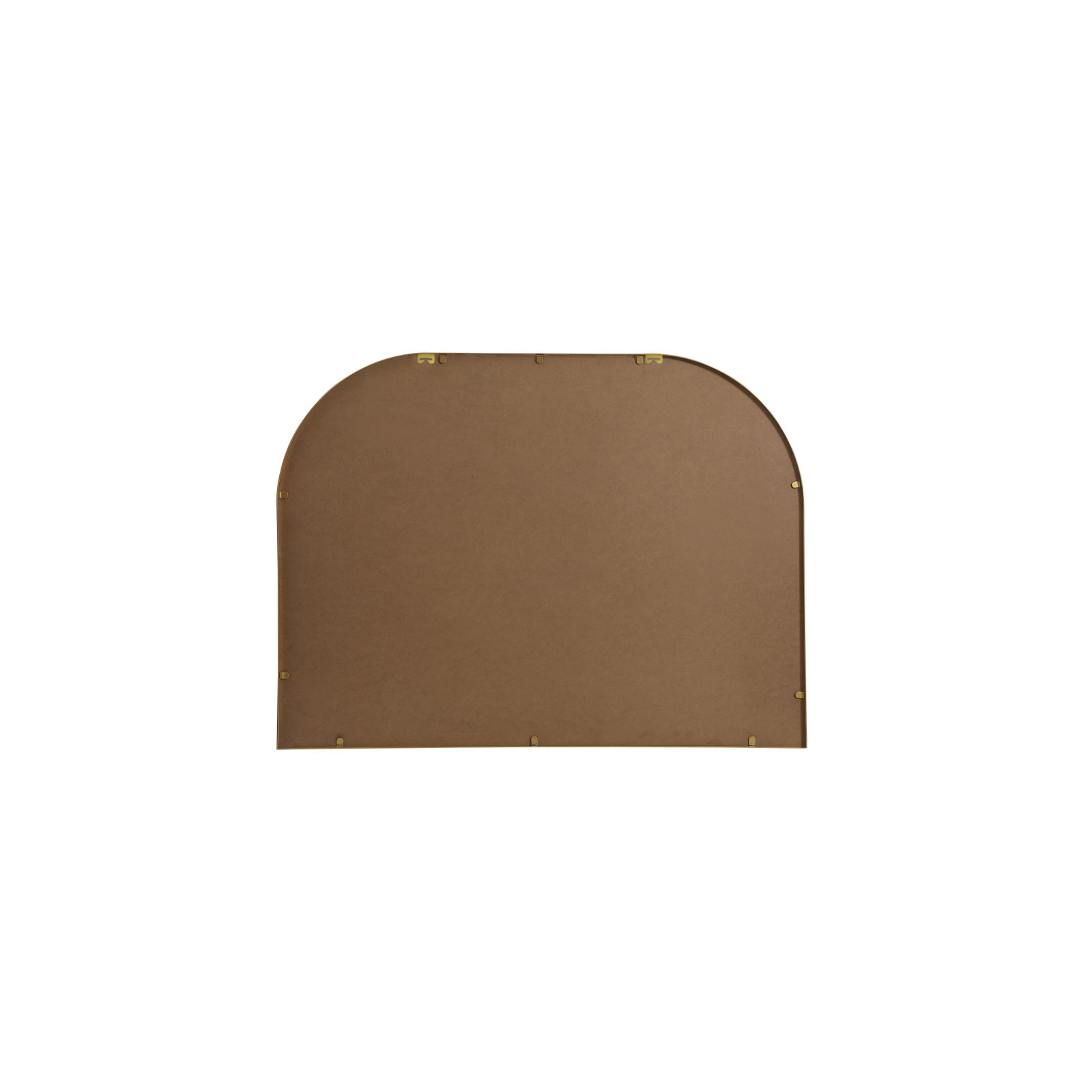 Sabine Metal Wide Arch Wall Mirror, Brass, 30" x 40"