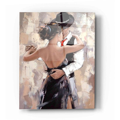 «Tango» par Alexander Gunin, art mural en verre acrylique
