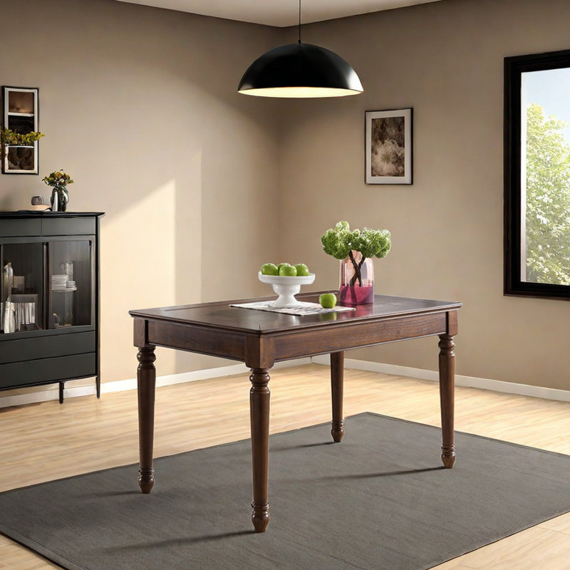 Table de salle à manger rectangulaire L 55,11 po x l 31,49 po Takaia