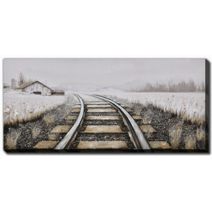 Art mural sur toile Country Tracks