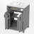 Fabeha 24.2'' Single Bathroom Vanity with Ceramic Top-1761346502