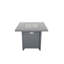 Powder-Coated Metal Fire Pit With Smoked Glass Surface-1934831445