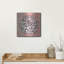 «Rose and Gray Floral 1» par Stellar Design Studio, Luxe Metal Art