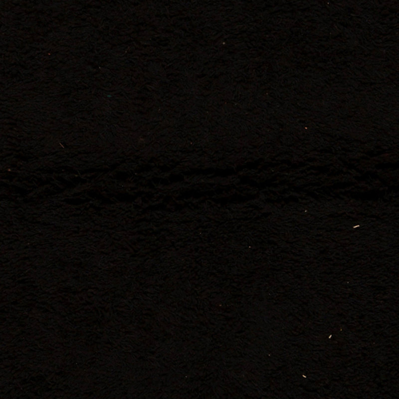 Hand Knotted Wool Area Rug in Black, Rectangle 4' x 6'
