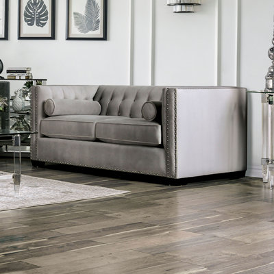 Telscombe 53'' Velvet Loveseat