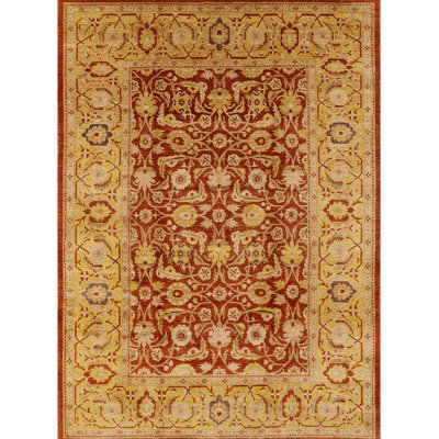 Tapis oriental jaune / orange Naper