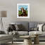 Fox Drive Golffer, reproduction encadrée sous verre, design par Lucia Heffernan-370035841-370035840