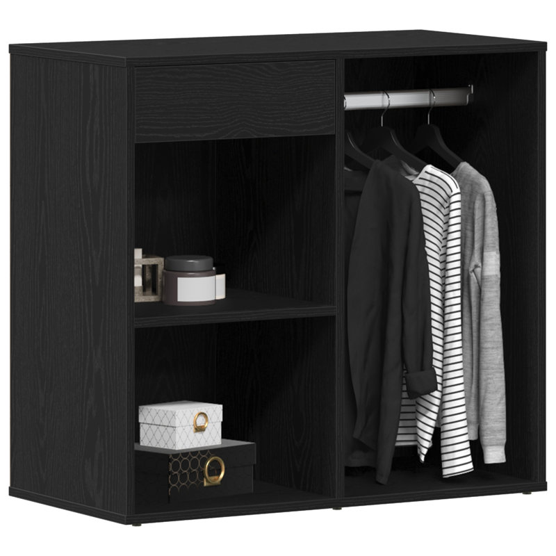 Solid Wood Rectangle Accent Cabinet