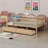 Wood Daybed Bed With Two Drawers-1404658248