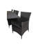 Geir 8 - Person Patio Dining Set with Extendable Rectangular Table , Cushions Included