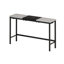 Table de salle à manger de cuisine moderne, table de pub, ensemble de table de salle à manger longue avec 3 tabourets, conception de tabouret suspendu pratique-566967112-566967115