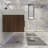 Glasgow 72'' Double Bathroom Vanity with Acrylic Top-91486092