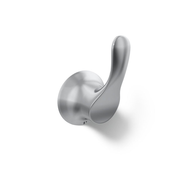 Simplice Robe Hook, Polished Chrome