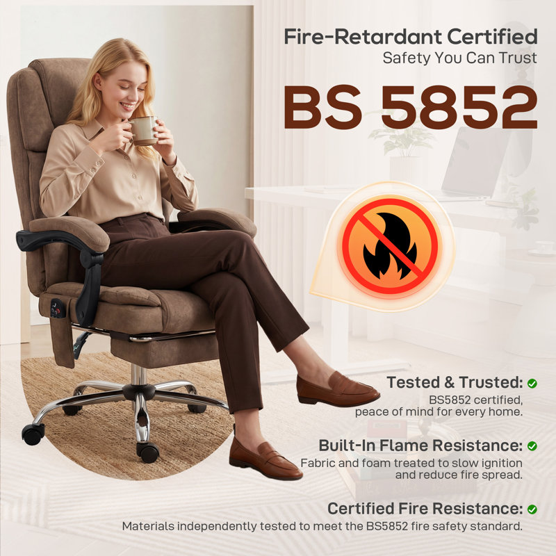 Office Chair, Brown