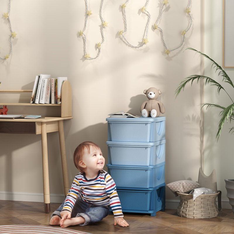 Glison Kids Dresser, Blue