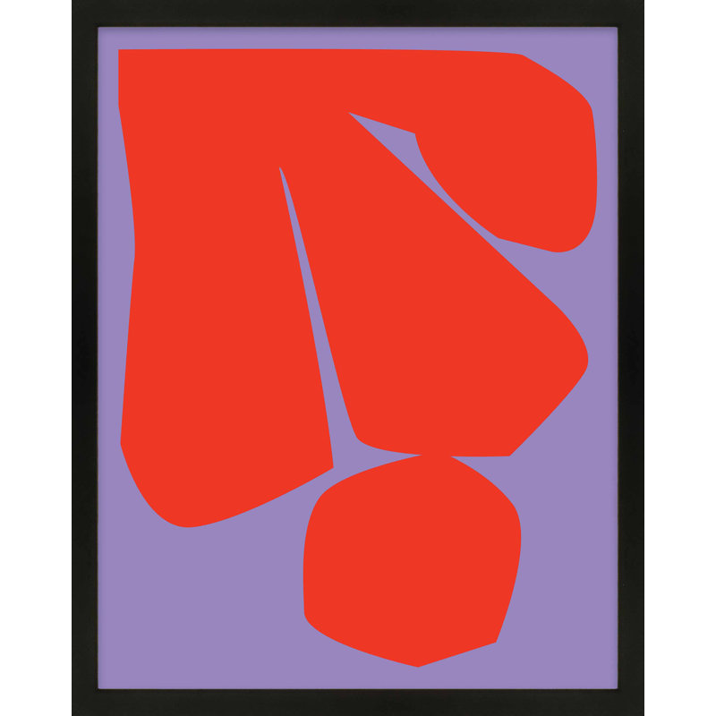 Module Minimalism 2 by Michael Kempen, Black Framed, 50"H x 40"W x 1.25"D