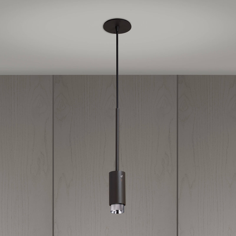 1 - Light Pendant, Steel, Graphite
