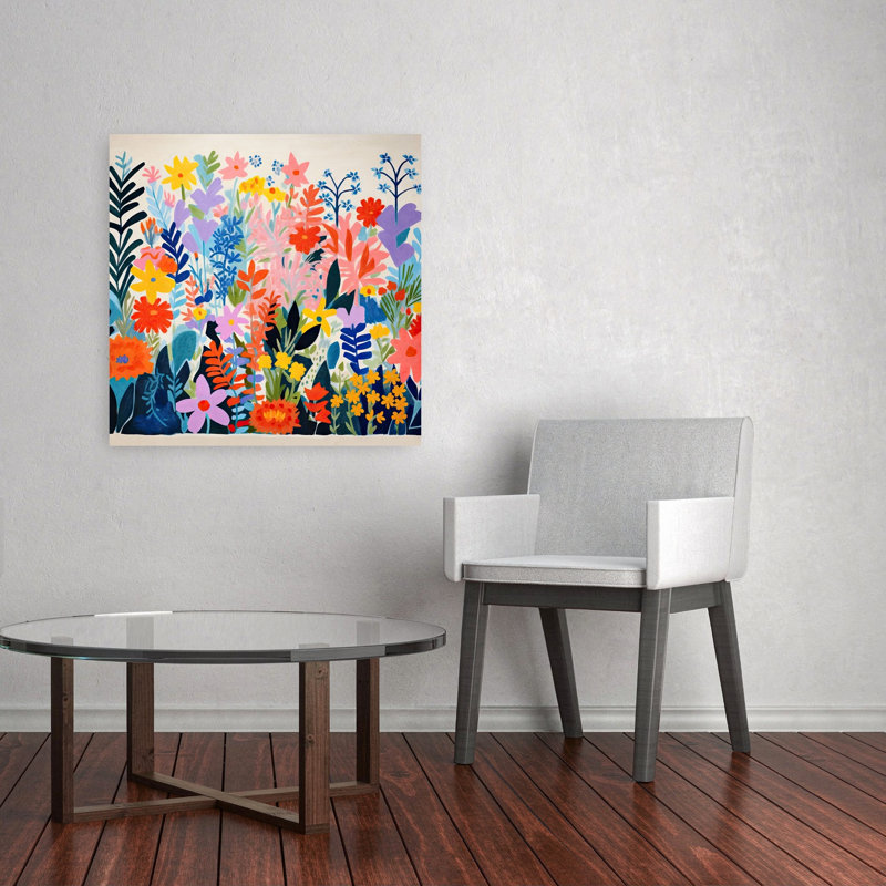 Art mural moderne et abstrait abstrait coloré