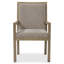Prado Upholstered Back Armchair in Beige