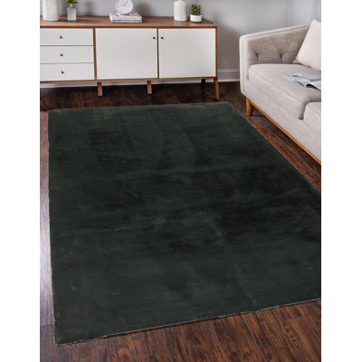 Tapis en fausse fourrure de lapin Jalissia