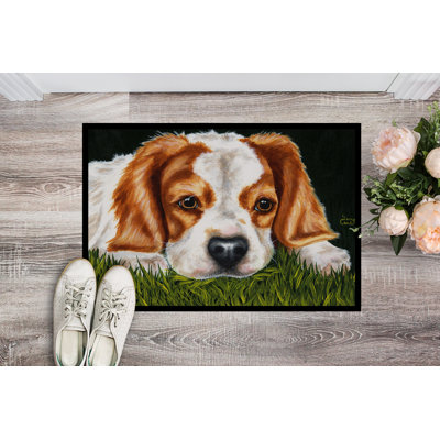 Tapis antidérapant Cavalier Spaniel in the Grass