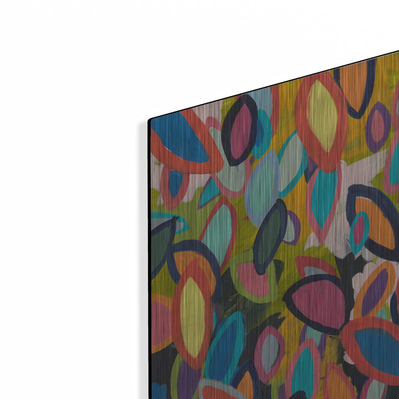 Ivy Bronx «Forest Floor No. 2» par Jan Weiss, art mural en métal, H 16 po x l 12 po