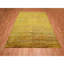 Tapis noué à la main 8 pi x 9 pi 3 po brun doré et vert Sari B9517F3E77C046569D1034297DCB9A3F