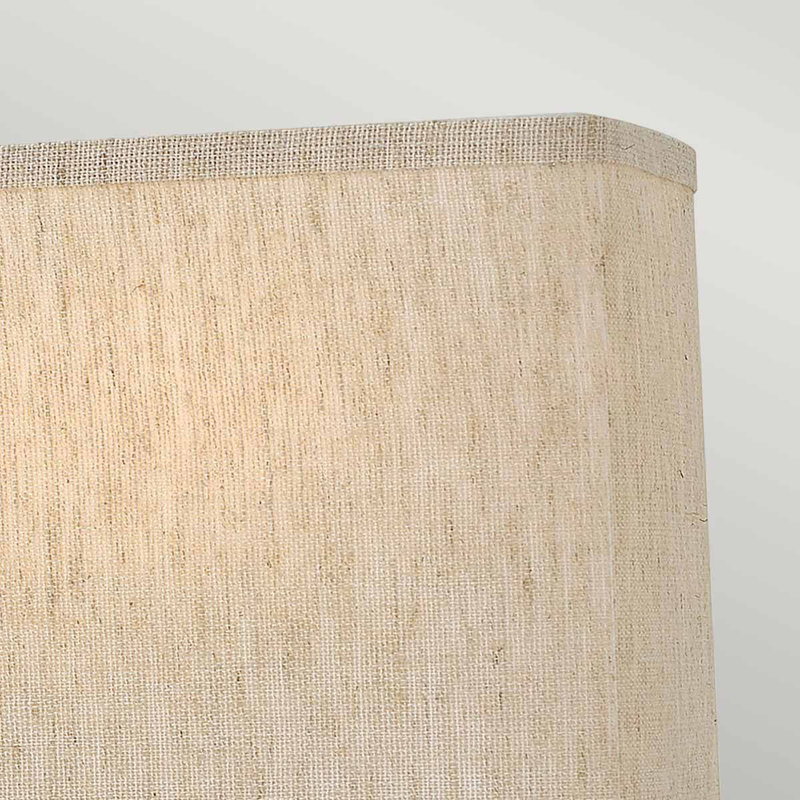 Parrott Flush Mounted Sconce, Brushed Bronze