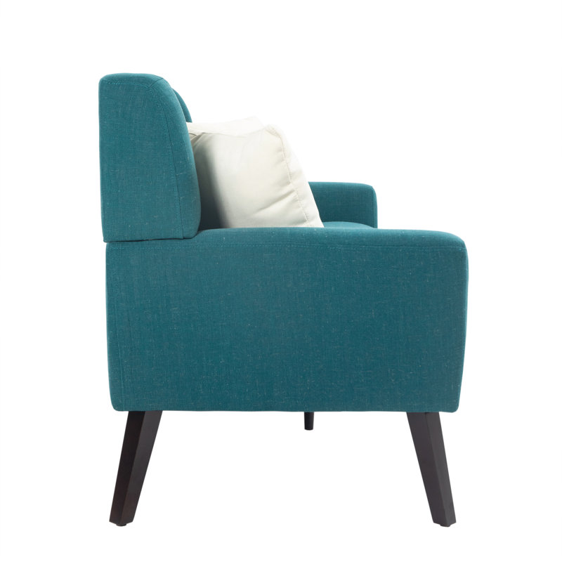 Jaqueze 3 Piece Sofa Set, Light Blue