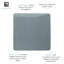 Trendi Switch Single Blanking Plate-117189001