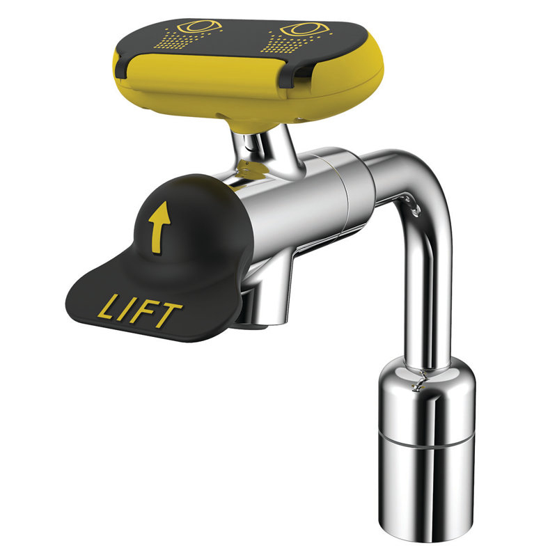 Robinet de eyewash d’urgence avec sortie de flux laminaire 1,5 gpm EyeSaver