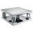 Shannon Silver Square Mirrored Coffee Table