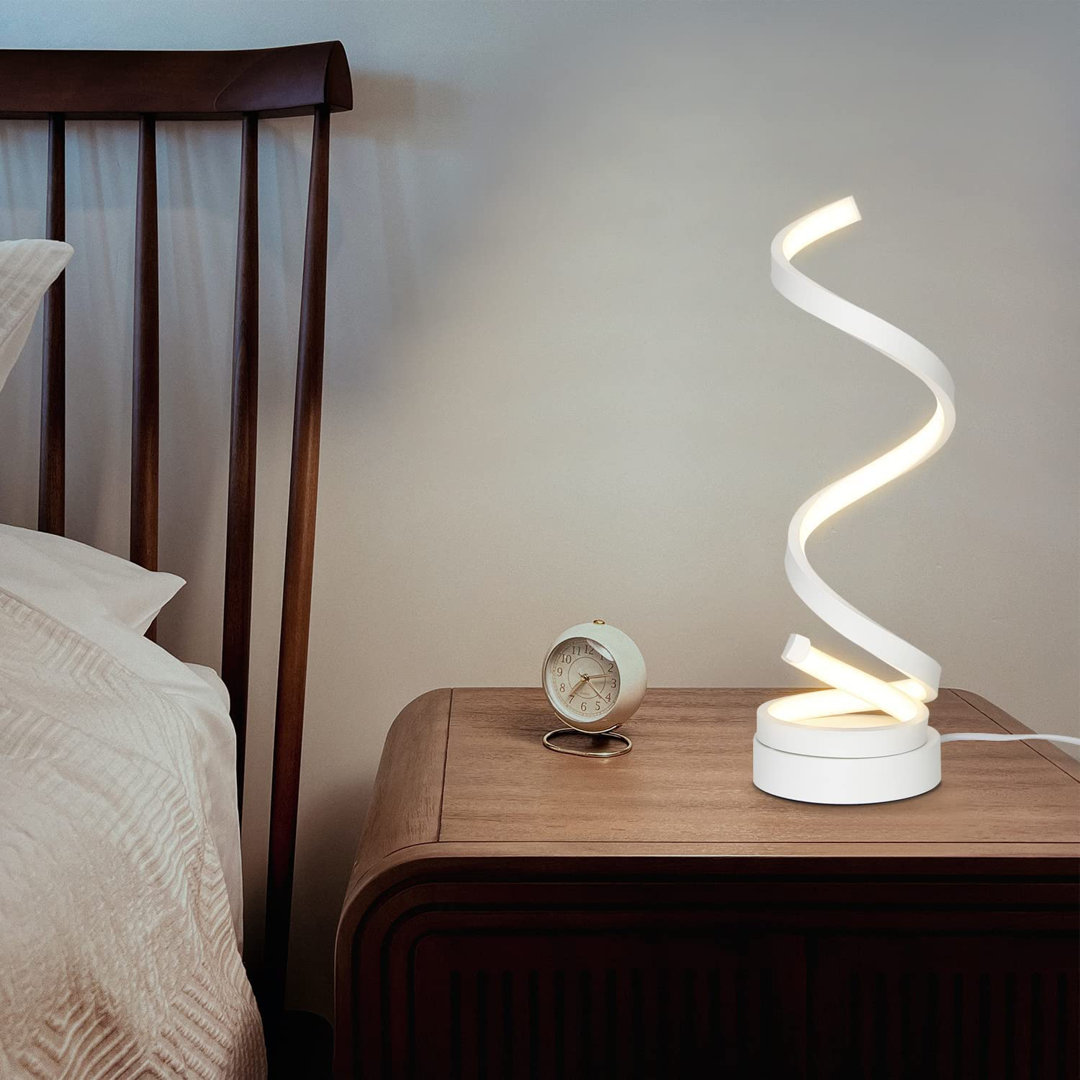 LED-Tischlampe Dimmbar Spiralenförmige Design mit Touchfunktion Aaliyah-Louise