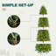 Sapin de Noël artificiel vert naturel-837190271