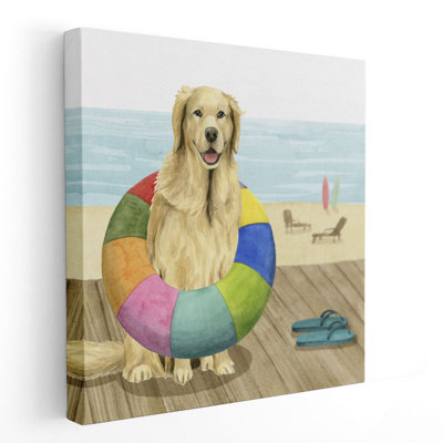 «Let Go For A Boardwalk III», reproduction d'art sur toile