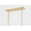 Paxton - 6 Light Island Light - Gold Leaf/Black Finish