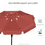 266cm Tilt Market Parasol-385458090