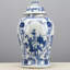 Handmade Porcelain China Ginger Jar