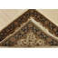 Tapis beige nouvel âge en laine 4 pi 1 po x 3 pi 11 po Mylea