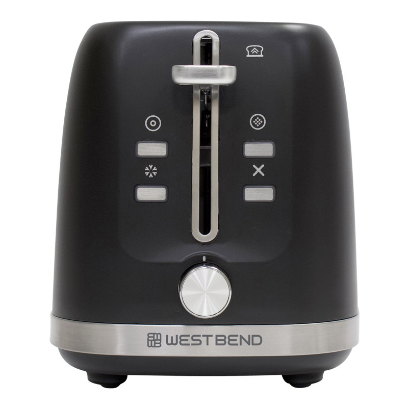 West Bend 2-Slice Toaster, in Black