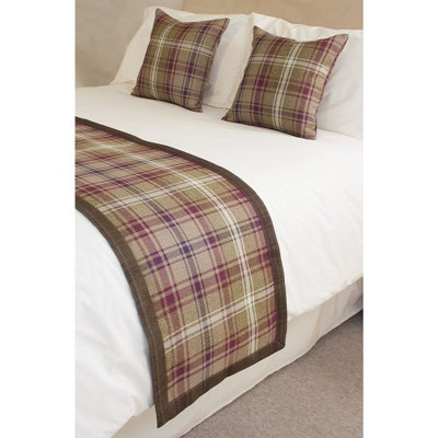 Griffith Plaid Square Cushion